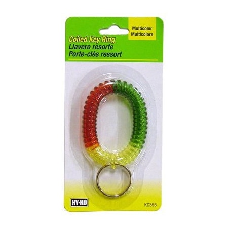 Hy-Ko Prod Multi Coiled Key Rings KC355